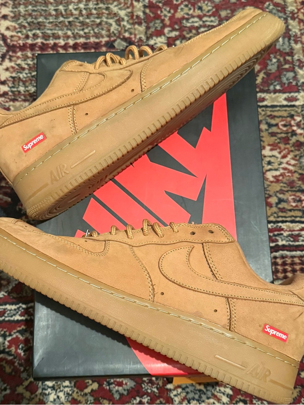 Nike Air Force 1 Low SP Supreme Wheat